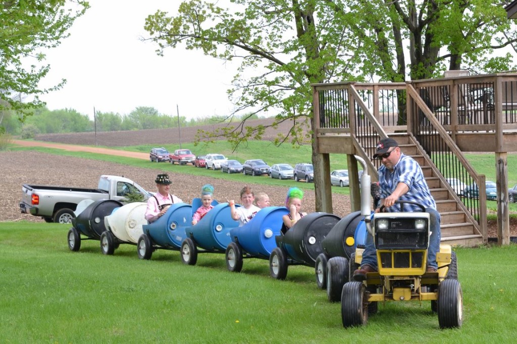 barrel_train St Peter Lutheran Church