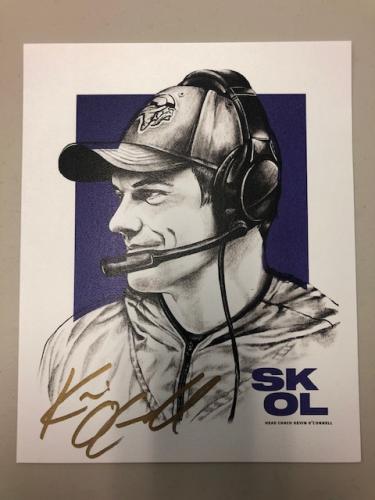 Kevin O'Connell signed print